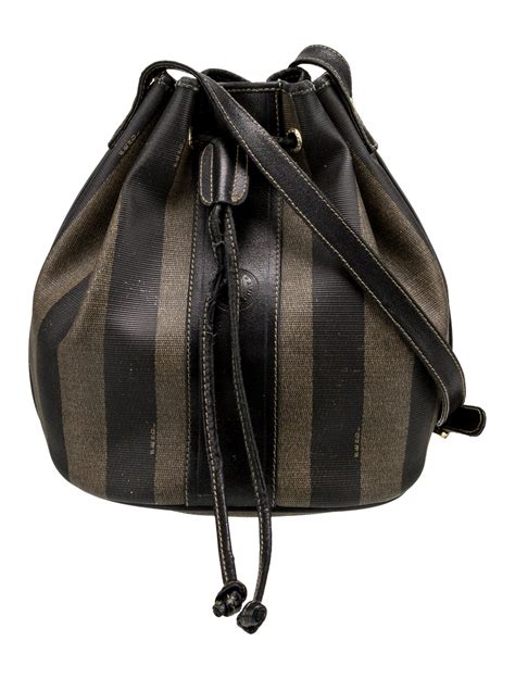 Fendi Pequin Bucket Bag 